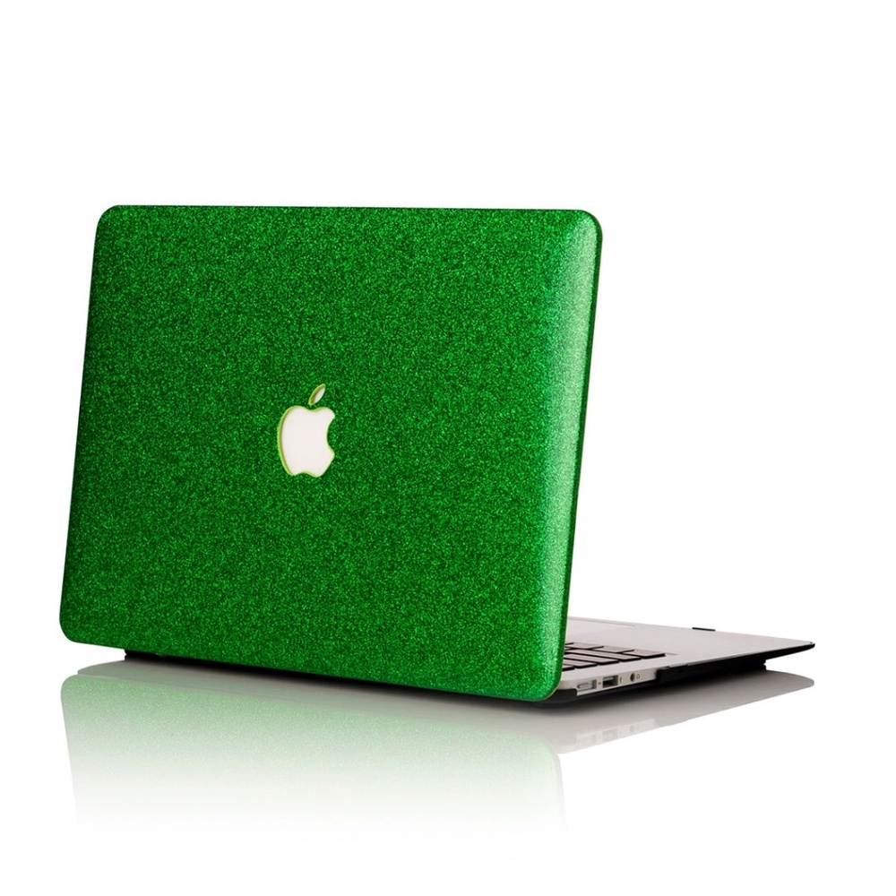 Chic Geeks Emerald Glitter MacBook Case Case 13” MacBook Air (A1932/A2179/A2337)